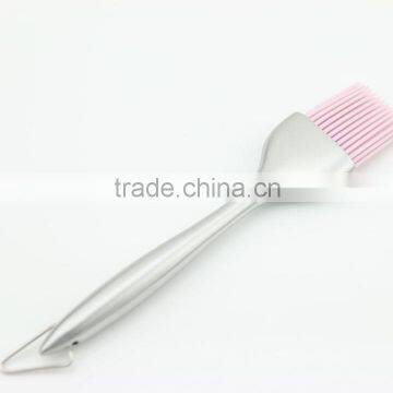 food safe stainless steel handle silicone basting brush