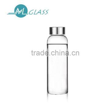 wholesale 300ml borosilicate glass bottle water bottle N6273