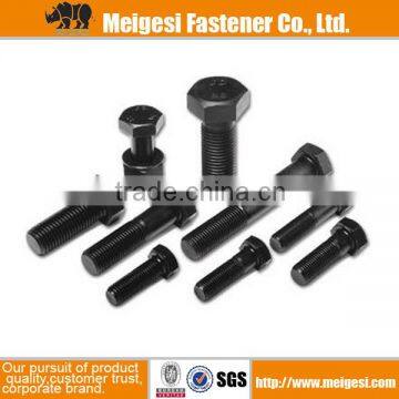 China fastener manufacture high qality good price zinc plated steel astm a307 hex bolt