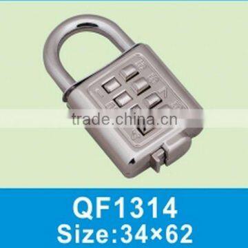 QF1314 high-end metal bag lock popular Combo code lock bag