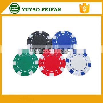 dice pattern hot sell plastic poker chips cheap game chips