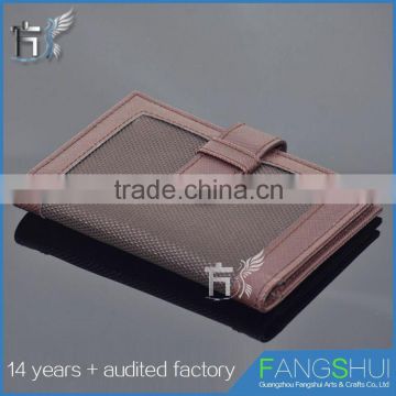 Customfor handmade leather wallet, chinese handmade wallet for promotion