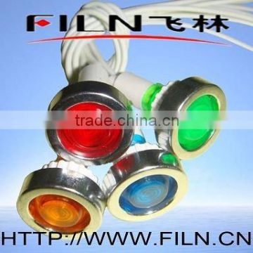 FL-04 10mm diameter 12v plastic Red car indicator lamp