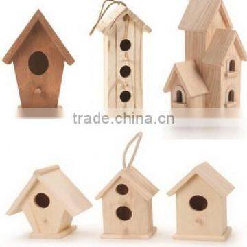 Various Christmas Gift Wooden Cute Bird Houses