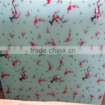 4mm 5mm Door Window Silkscreen Printing Glass photo-3