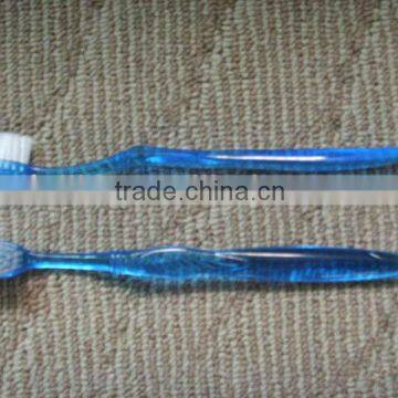 plastic handle cheap hotel travel disposable folded toothbrush for adults