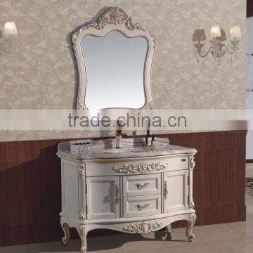 Kangchen Solid Wood,oak Wood Bathroom Cabinet Vanity
