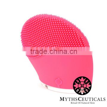 Silicone Electric Facial Cleansing T-Sonic Brush Face Skin Cleanser Care Massage from Mythsceuticals