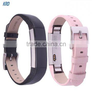 Genuine Leather Bracelet Watch Band Strap For Fitbit Alta Tracker Bracelet High Quality