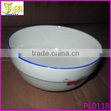 6 inches vietnam ceramic bowl fruits shape