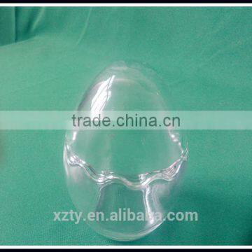 230ml glass jar of egg shape for candlesticks