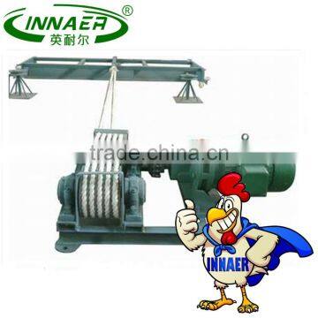INNAER Automatic manure cleaning machine for chicken farm 3 line (row) cage