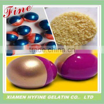 technical industrial pork gelatin for paintballs porcine skin gelatin bloom