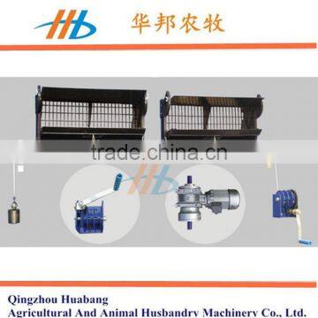 Factory sale price automatic air inlet ventilator used in greenhouse/poultry house