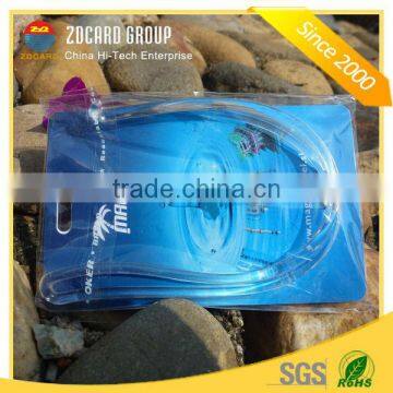 Wholesale CMYK Printing Pvc Airline Double Card Luggage Tags