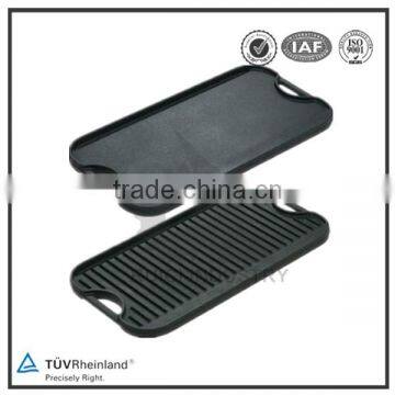 rectongular cast iron griddle