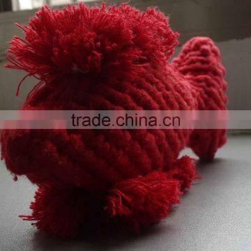 Cotton Material Red Color Fish Toy Cat Toy photo-5