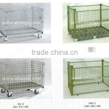 Pallet cage / Wire mesh containers without pallet/European pallet cage