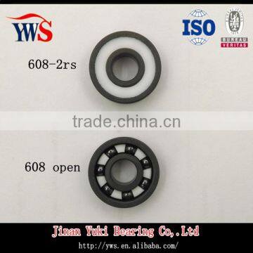 608 Si3N4 ZrO2 Full Ceramic Ball Bearing 608 Open and 608-2rs photo-2