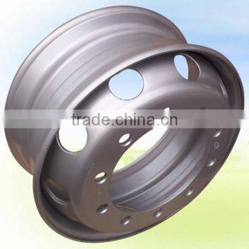 China Hot Sale Steel Truck Trailer Tubeless Rim photo-2