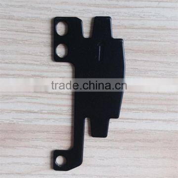 Black power coated high quality metal punching parts