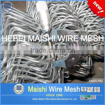 50mm Mesh Opening Wire Galvanized Chain Link Diamond Mesh photo-5