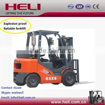 Top1 Heli Brand Diesel Engine Explosion Proof 3ton Forklift photo-2