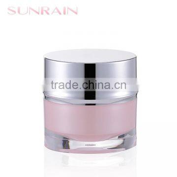 Wholesale PMMA Plastic Acrylic Jar Cosmetic for Cosmetics Cream Jars photo-2
