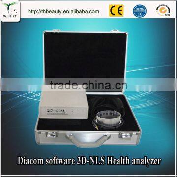8 Languages Body Cell Threapy 3D NLS Anaylysis Body Health Analyzer Factory Price photo-3