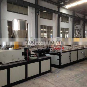 PVC window and door profile extruder machine