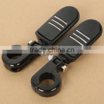 3.2cm Engine Guards Streamliner Styled Footpegs+ Clamps For Honda VT1100 VTX1300 photo-4