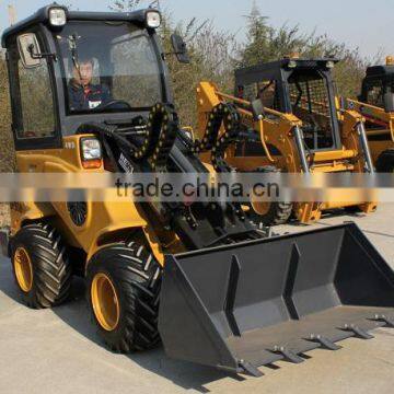 China telescopic mini wheel loader with low price for sale