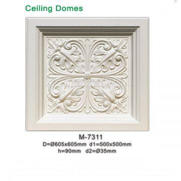 Square Interior Ceiling Domes Ceiling Light Holder