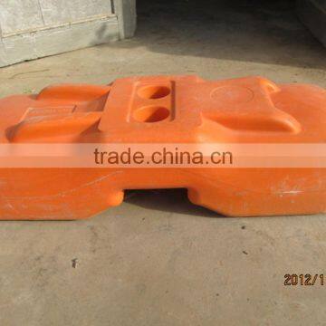 2016 the best selling outdoor plastic fencing foot/base/feet