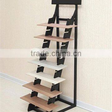 Multi-tier Floor Standing Metal Display Rack For Tiles