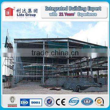 Prefabricated Light Steel Space Frame for Construction Building Farm Chicken Feed Pellet Production Line photo-2