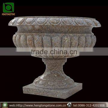 Marble Flowerpot Vases