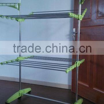 Heavy Duty Drying Rack System Compact Clothes Storage Organizer