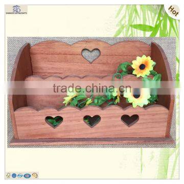 Natural Decoration Two Divider Dyed Carved Envelope Box photo-4