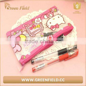 Newest Hello Kity Transparent Pencil Bag,pencil Case for Promotion photo-2