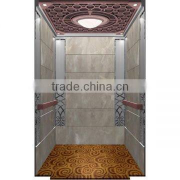 Professional Stainless Steel Interior Elevator Cabin Decoration