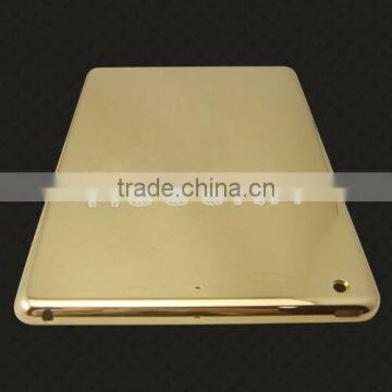 Luxury Item Plating 24k Gold Housing for Ipad Air 2,gold Housing Back Cover Replacement for Ipad Mini3,24k Gold Housing for Ipad photo-4