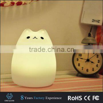 led nightlight plug in indoor light creative rechargeable lamp