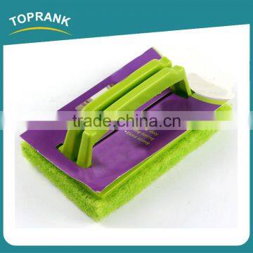 High Quality Colorful Kitchen Scrub Cleaning Dish Pot Sponge Scourer Sponge Scouring Pad With Handle photo-3