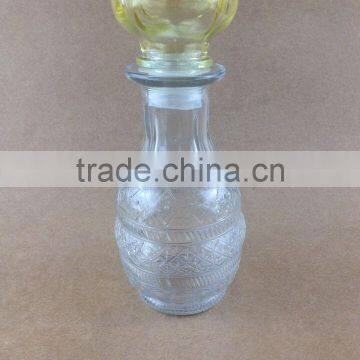 Clear Body Yellow Lid Glass Diffuser Bottle photo-5