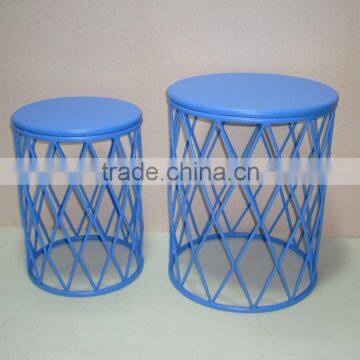 Set of Two Metal Round Chair photo-6