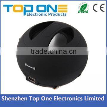 Best Christmas Gift Mobile Mini Speaker, Portable Hamburger Mini Speaker for Mobile Phone photo-4