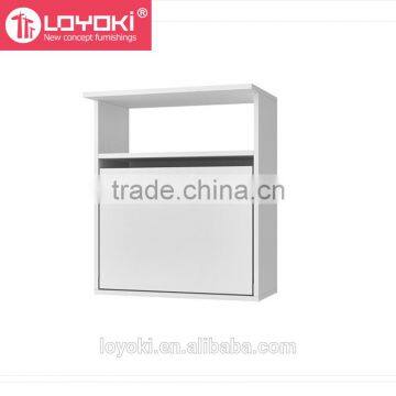 New Design Wall Bar With Fold Down Shelf Floating Kitchen Organizer With 2 Shelves photo-4