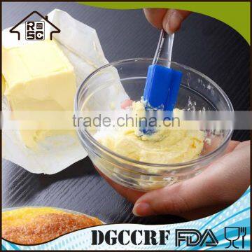 NBRSC Different Types of Kitchen Utensil Silicone Spatulas With Transparent Handle Set of 6 photo-4