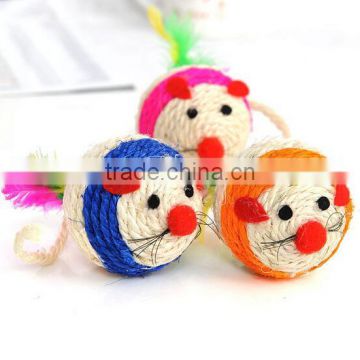 wholesale cat toys bulk cat toys squeaky cat toy mouse with feather